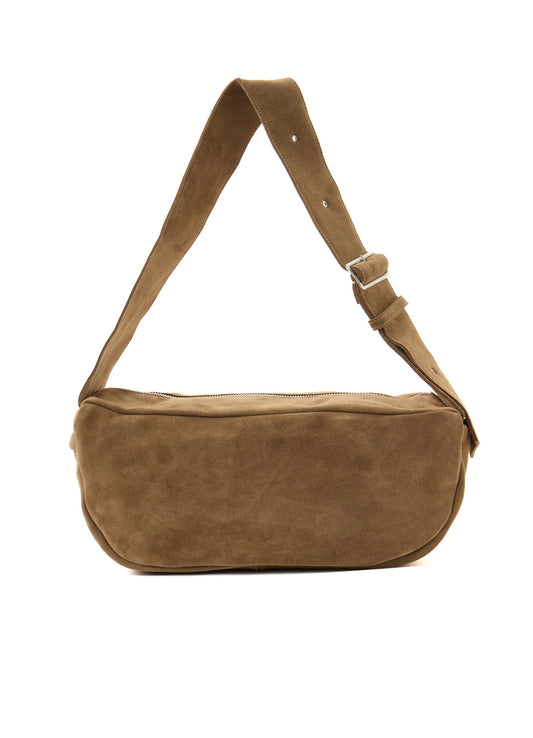 HEAVY VELOUR BOX SHOULDER BAG