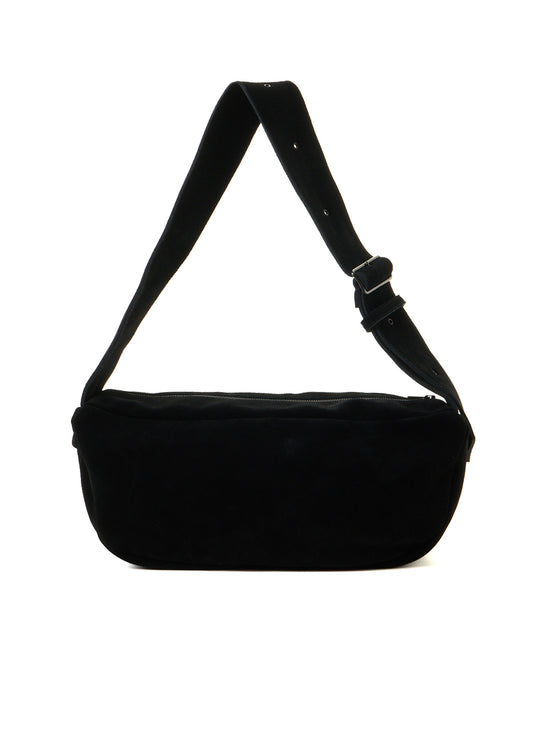 HEAVY VELOUR BOX SHOULDER BAG