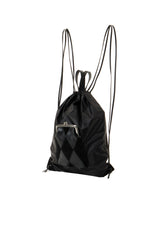 COW LEATHER / NYLON KNAPSACK