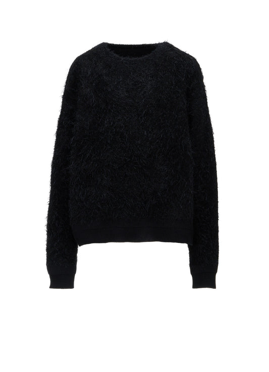 MOHAIR SHAGGY KNIT PULLOVER