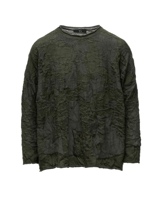 CRACKED PATTERN LINKS BIG PULLOVER