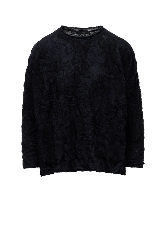 CRACKED PATTERN LINKS BIG PULLOVER
