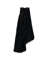 WOOL BRAIDED SCARF