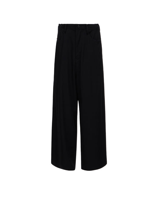 TA/PE CREPE DE CHINE LONG STRAIGHT PANTS