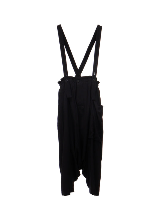VISCOSE/TRIACETATE BLEND SAROUEL PANTS