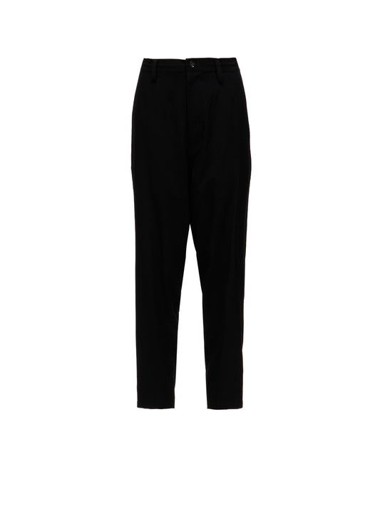 TA/PE CREPE DE CHINE TAPERED PANTS