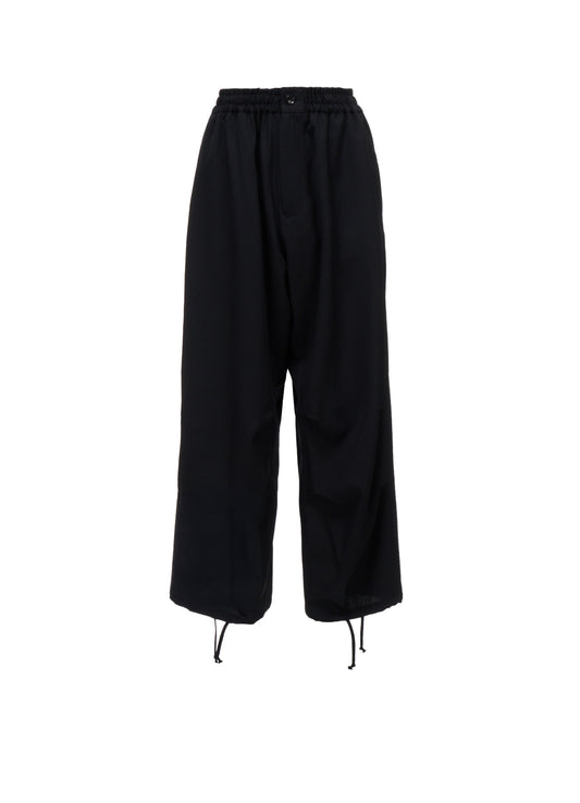 WOOL GABARDINE EASY PANTS