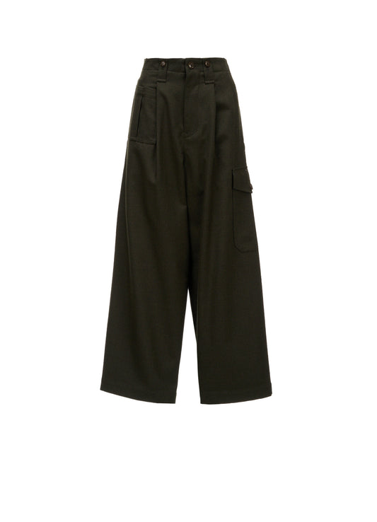 VINTAGE MILITARY SERGE CARGO PANTS