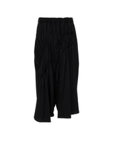 TA/PE SUPER VIYON TUSSER GATHERED PANTS