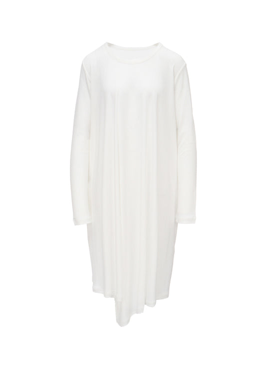 COTTON INTERLOCK FLARE LONG SLEEVE T-SHIRT