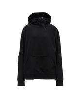 FRENCH TERRY PANEL BIG HOODIE