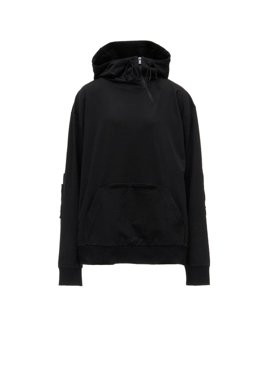 FRENCH TERRY PANEL BIG HOODIE