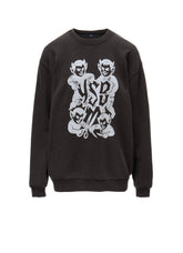 DEVIL PRINT SWEAT SHIRT