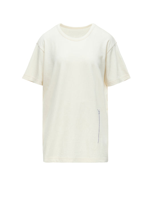 COTTON JERSEY Y'S STITCH BIG T-SHIRT
