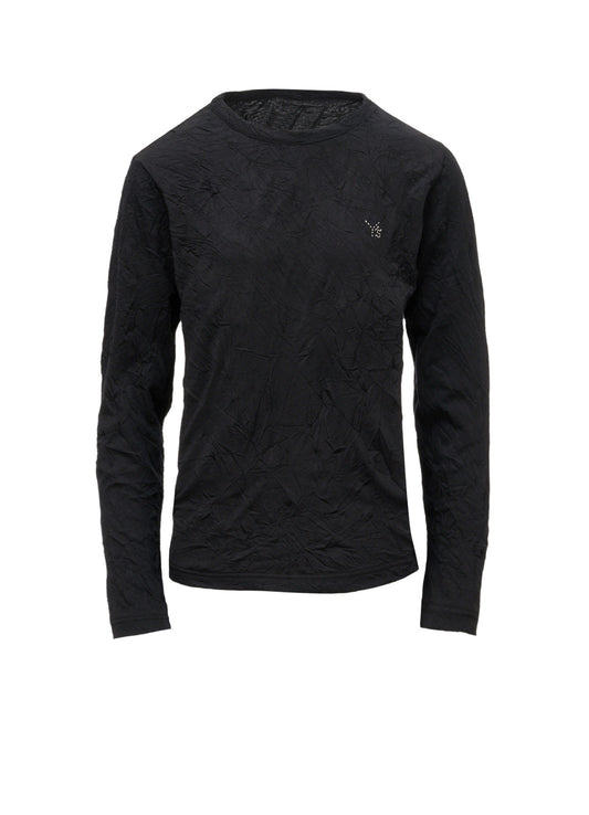 COTTON JERSEY Y'S STITCH LONG SLEEVE T-SHIRT