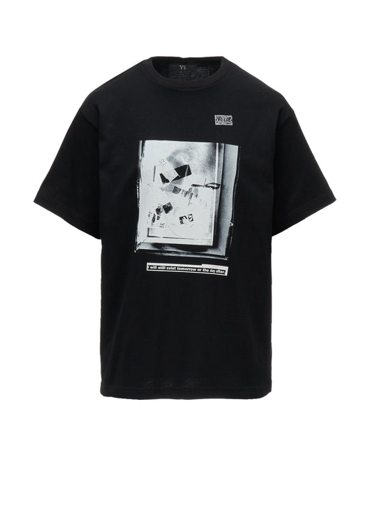 6.5OZ JERSEY MESSAGE PRINT T-SHIRT B
