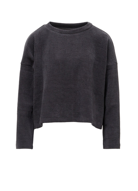 WIDE CORDUROY SHORT T-SHIRT