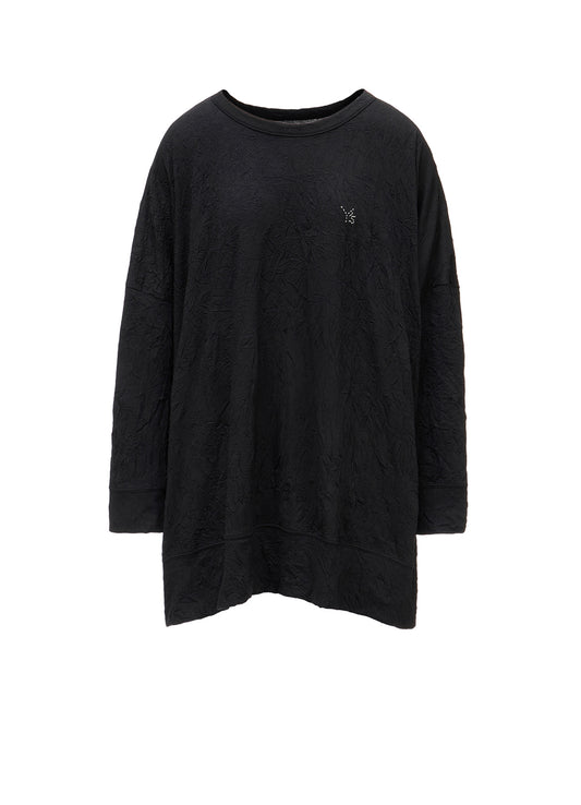 COTTON JERSEY Y'S STITCH OVERSIZED T-SHIRT