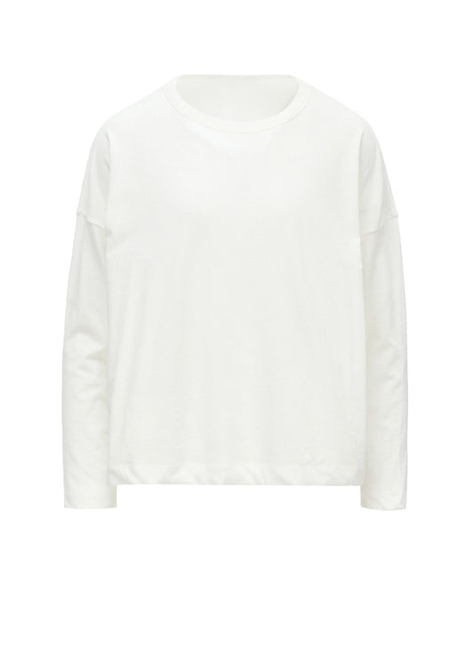 HARD TWISTED JERSEY ROUND NECK SHORT T-SHIRT