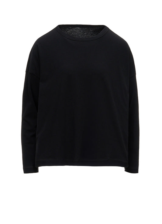 HARD TWISTED JERSEY ROUND NECK SHORT T-SHIRT