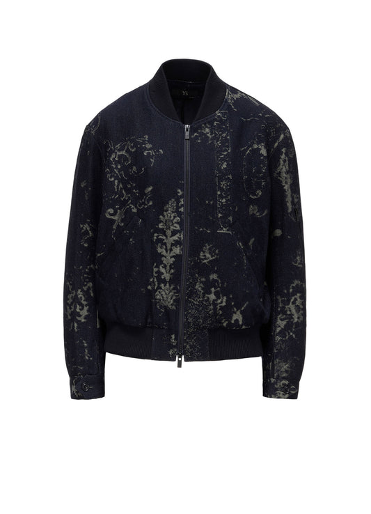 DENIM JACQUARD BLOUSON