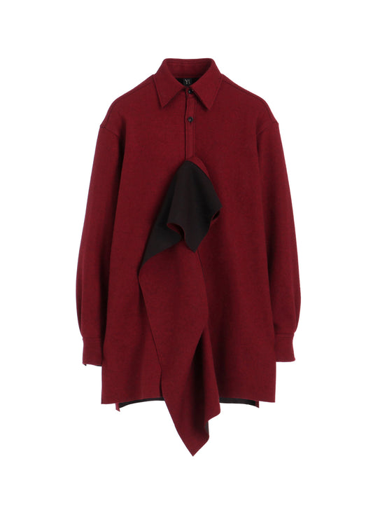 DOUBLE FAED JERSEY BLOUSE