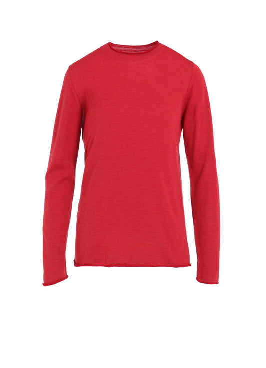 WOOL MULTICOLOR ROUND NECK KNIT