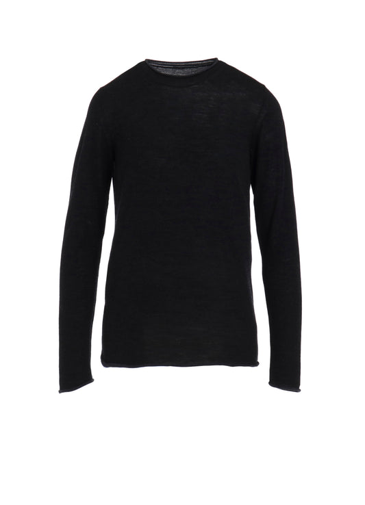 WOOL MULTICOLOR ROUND NECK KNIT