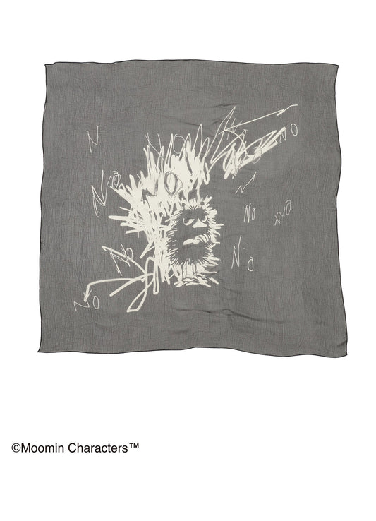 MOOMIN × a part of me. | Y’s NO! "STINKY" PRINT SCARF