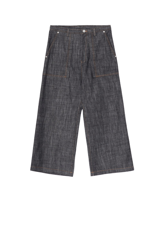 80OZ DENIM  LONG STRAIGHT PANTS