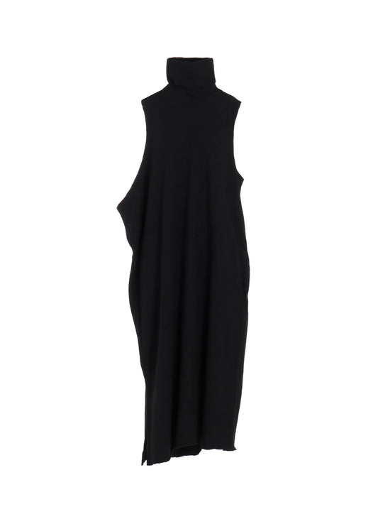 MILLED WOOL DRESS