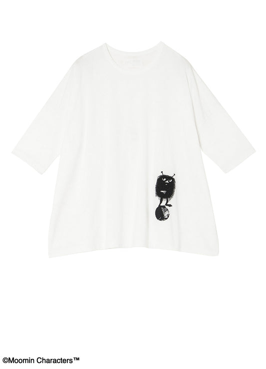 MOOMIN × a part of me. | Y’s "STINKY" EMBROIDERY TEE