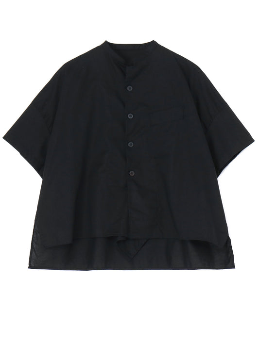 [Y's BORN PRODUCT] THIN COTTON TWILL HALF SLEEVE BOX SHIRT