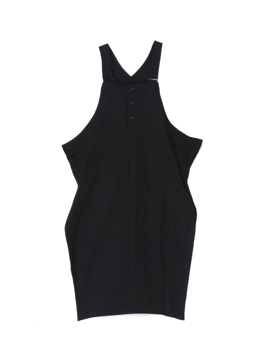 [Y's BORN PRODUCT] COTTON TWILL SIDE STRAP DRESS