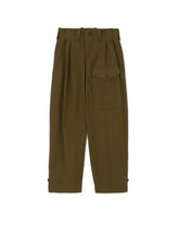 DOBBY CHINO PANTS WITH LEFT FLAP POCKET