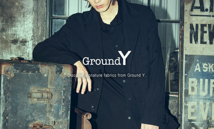 Ground Y의 시그니처 원단을 발견하세요.