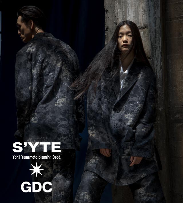 Yohji Yamamoto S'YTE パンツ　ブラック PE/GABARDINE ZIPPER-TAPED CARGO PANTS(M Black): S'YTE｜THE