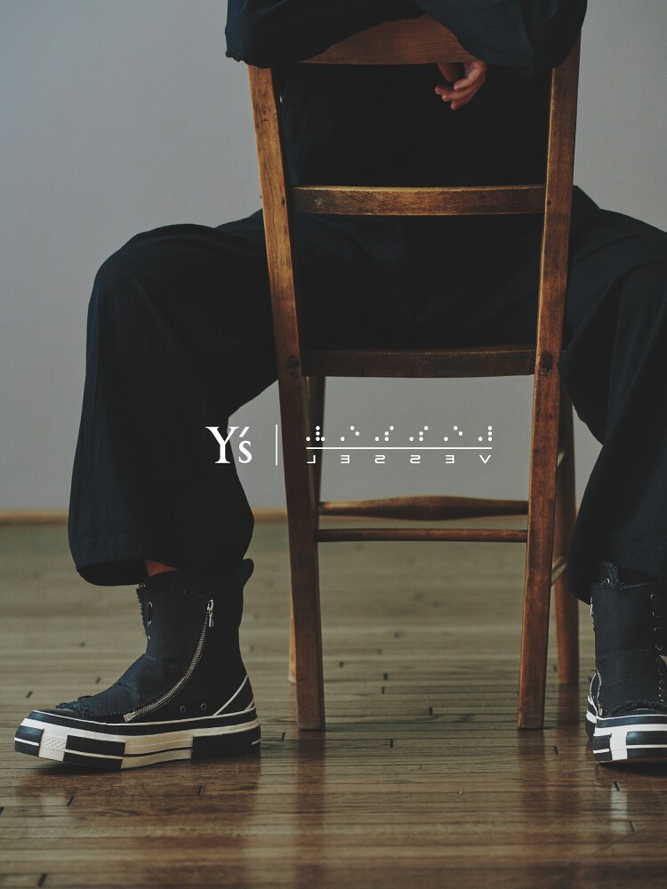 新品日本製(超美品)Yohji Yamamoto × vessel スニーカー 靴