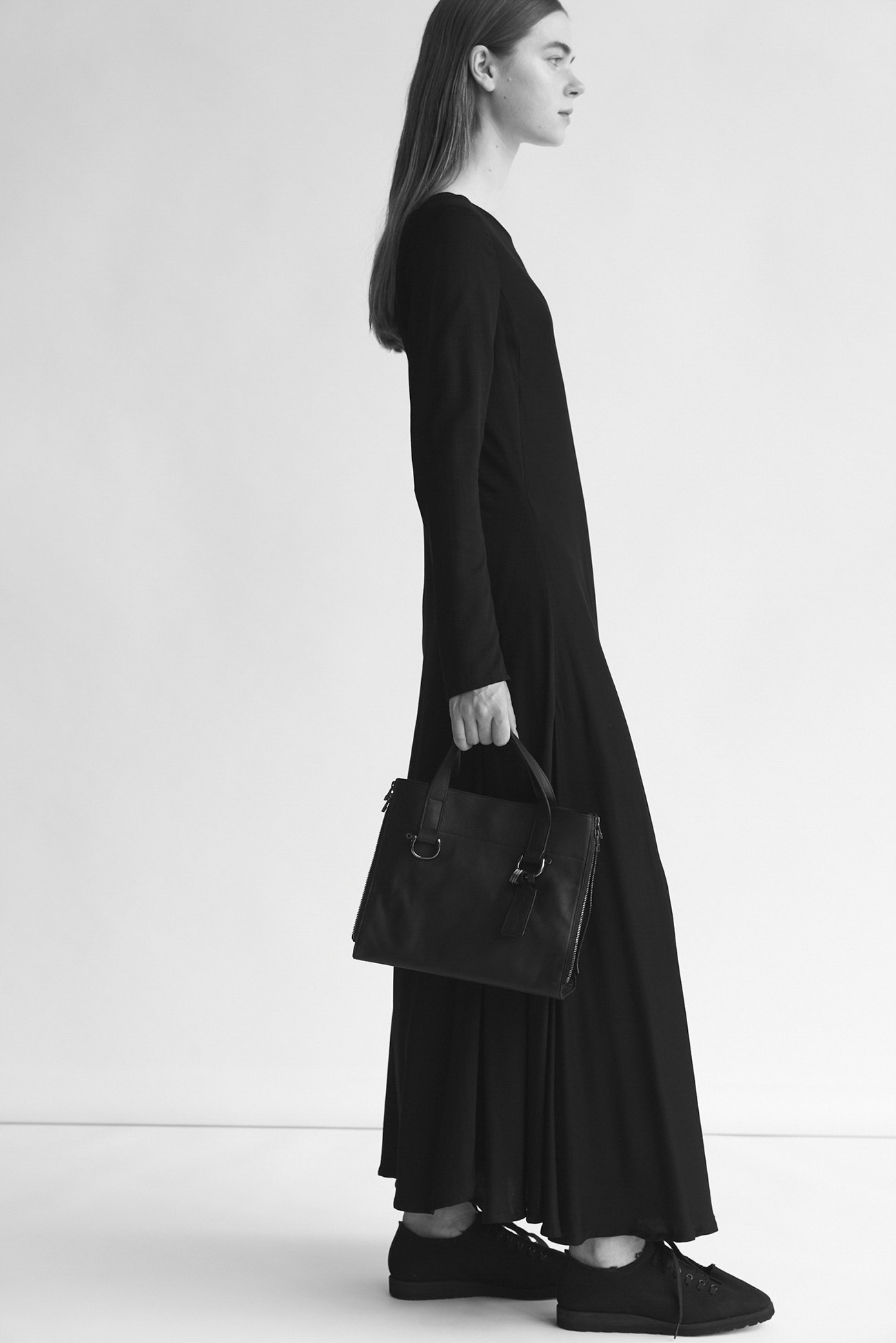 Zipper shoulder(FREE SIZE Black): discord Yohji Yamamoto｜THE SHOP YOHJI  YAMAMOTO