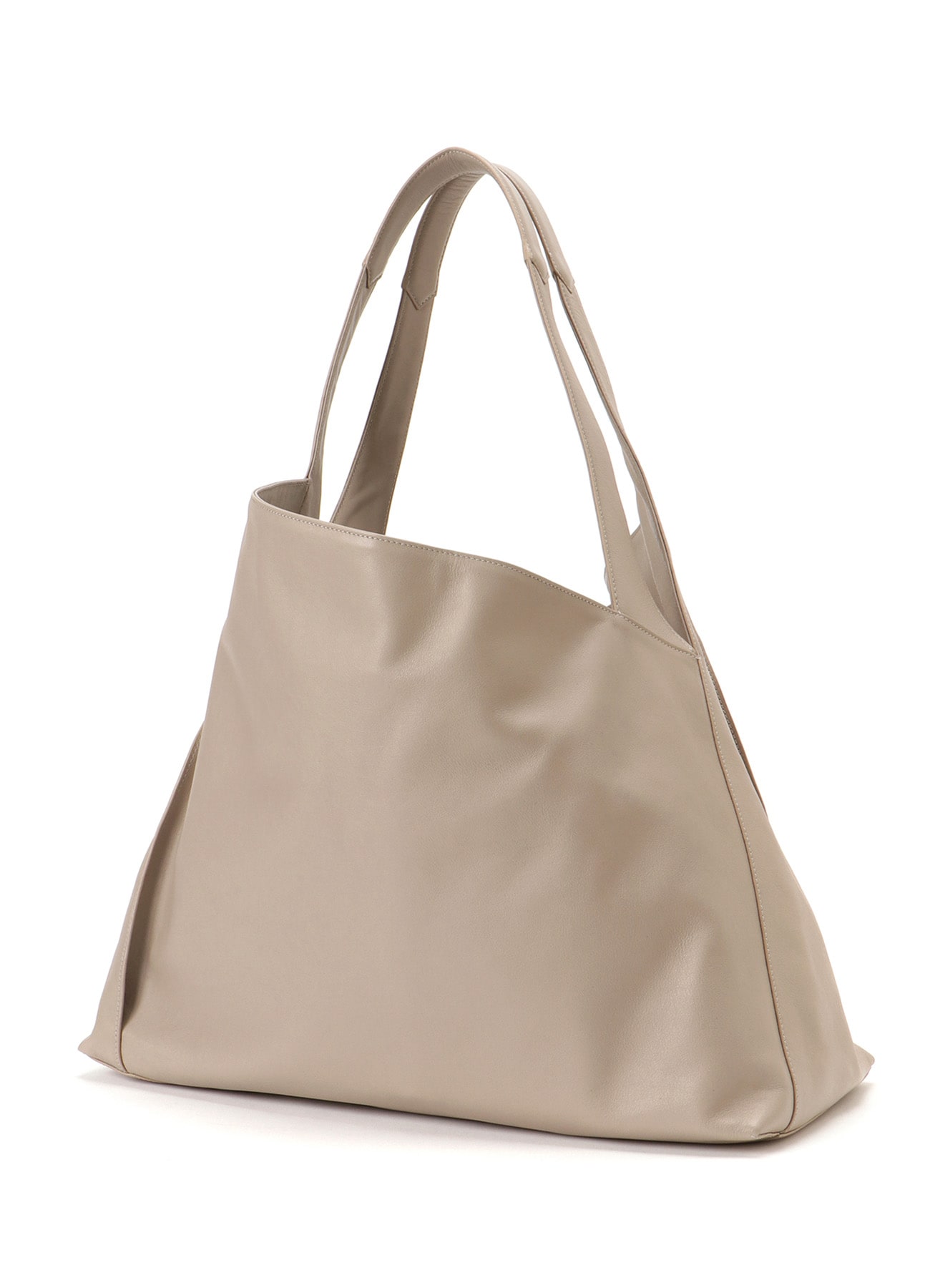Off White Beige Cotton X Brown leather Sculpture shoulder bag - I-MAGAZINE  Inc