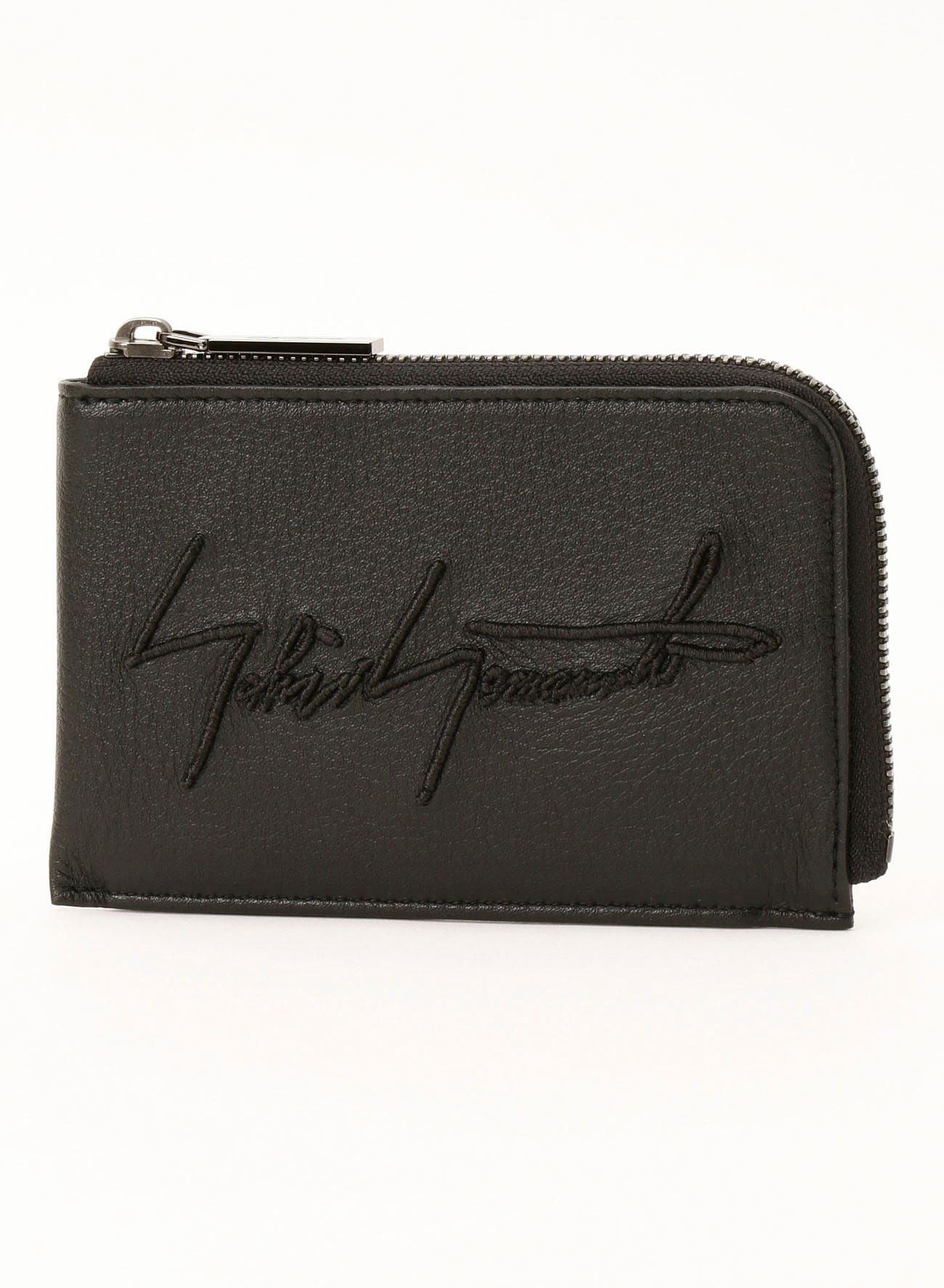 Signature short wallet(FREE SIZE BLACK): discord Yohji Yamamoto 