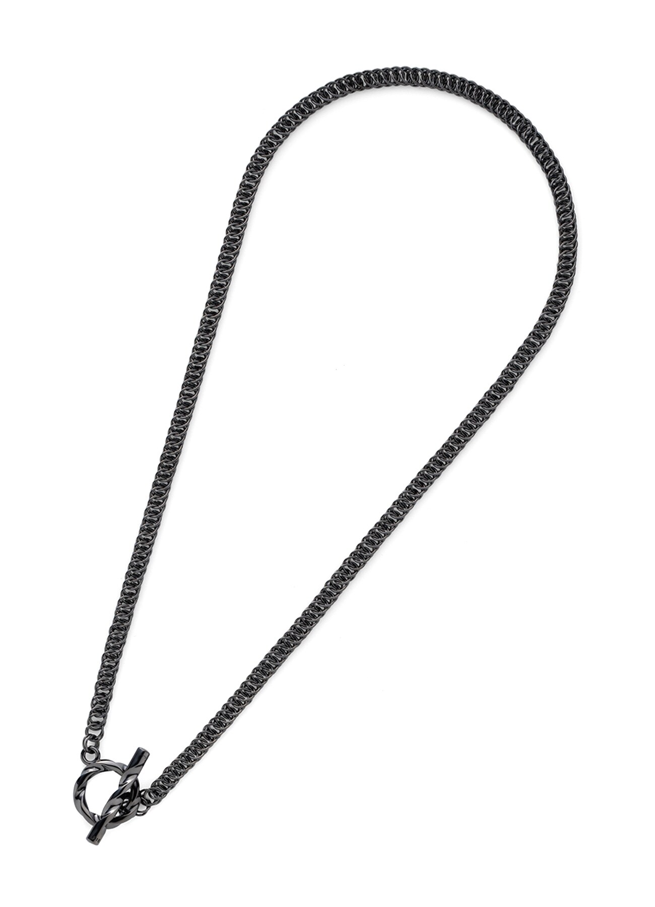 SILVER/WDIA DEEP NECKLACE