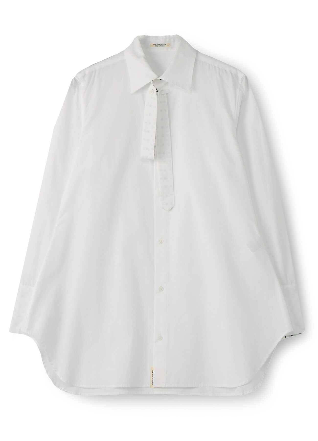 100/2 BROAD R-BOW TIE SHIRT