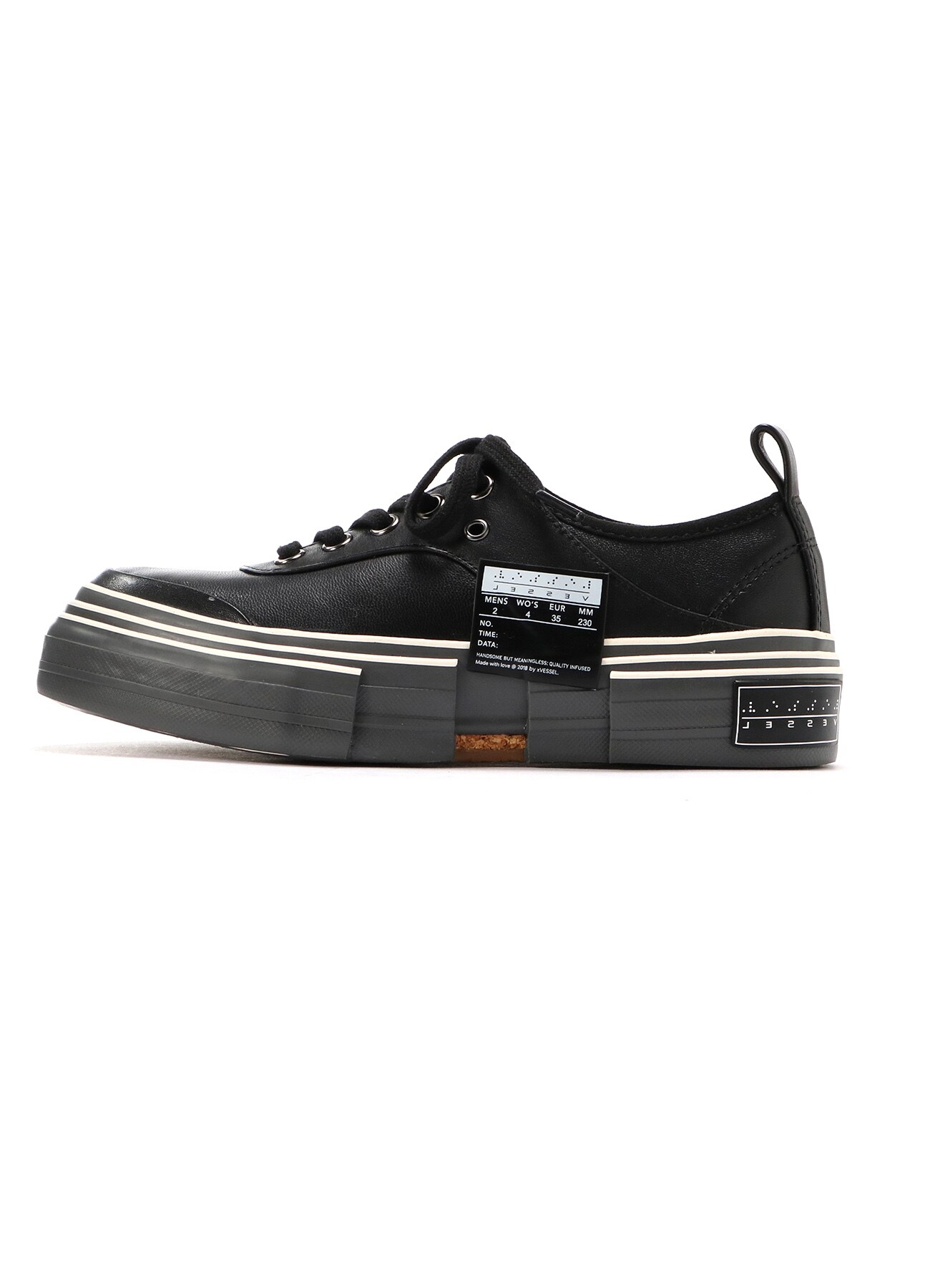 SNEAKER MATERIAL A 5HOLE LOWCUT SNEAKERS
