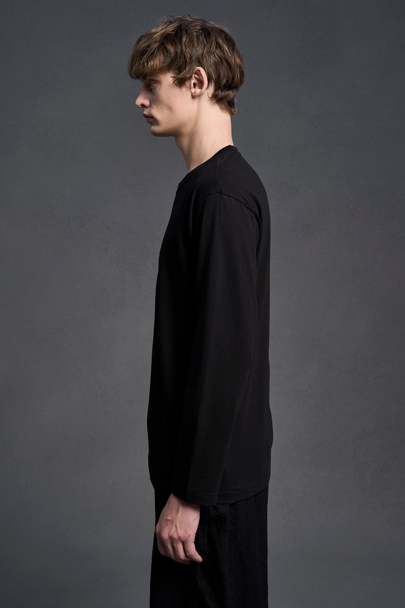 2 PACK LONG T-shirt(S BlackxBlack): Yohji Yamamoto | THE SHOP 