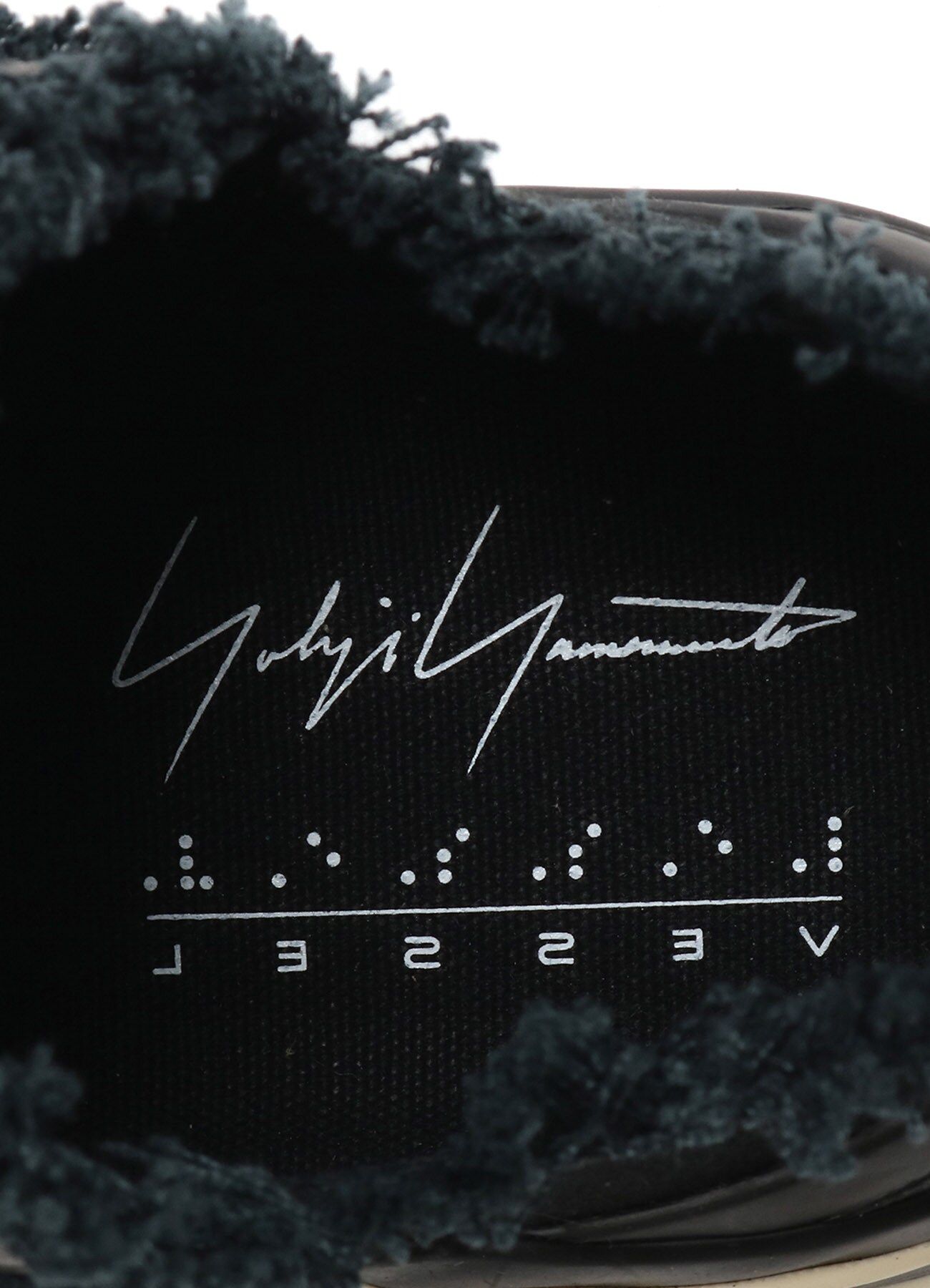 Yohji Yamamoto ×VESSEL C/COMBI LOW TOP DIAL SNEAKERS BK/BK