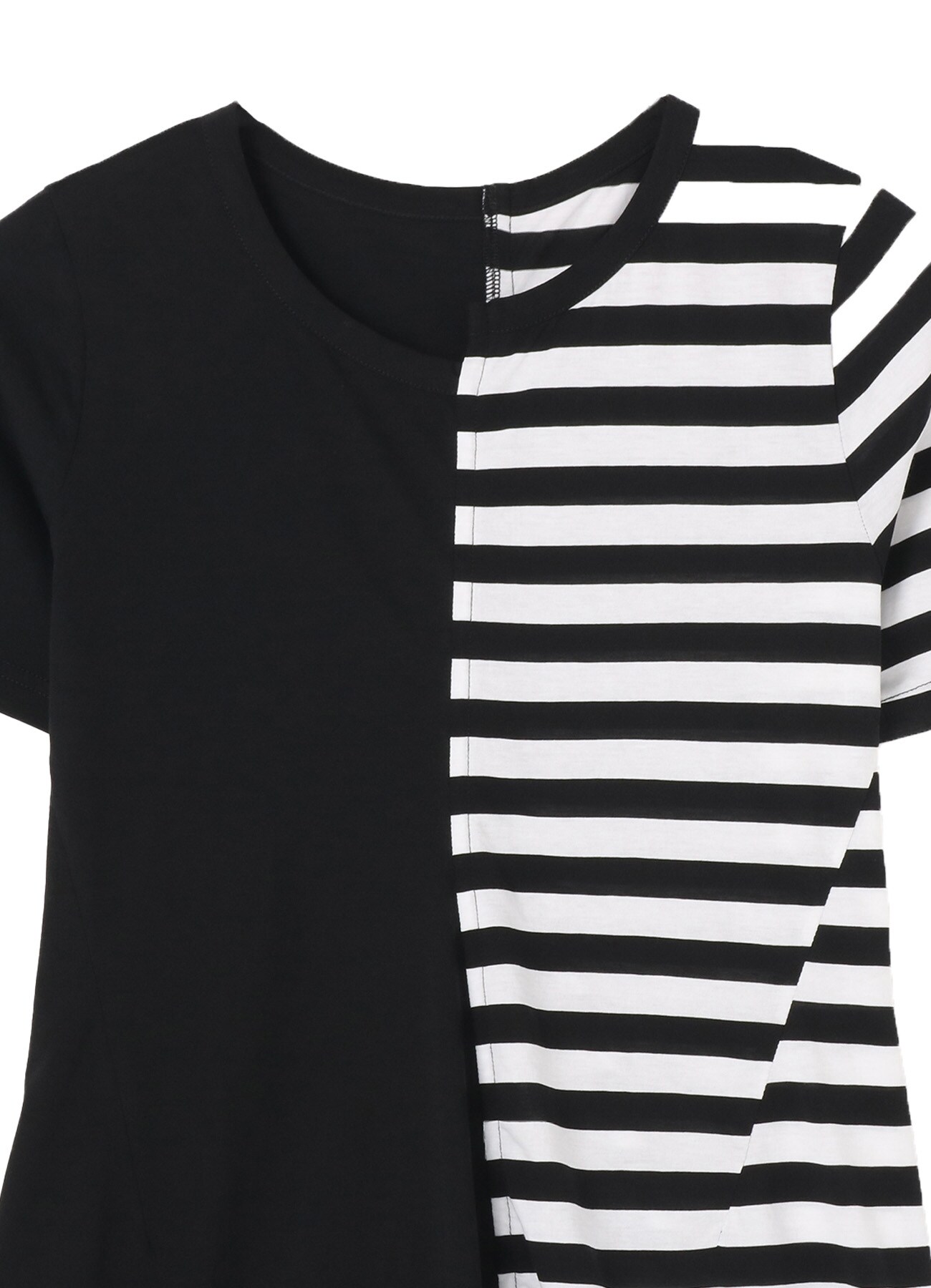 STRIPED SHORT SLEEVES