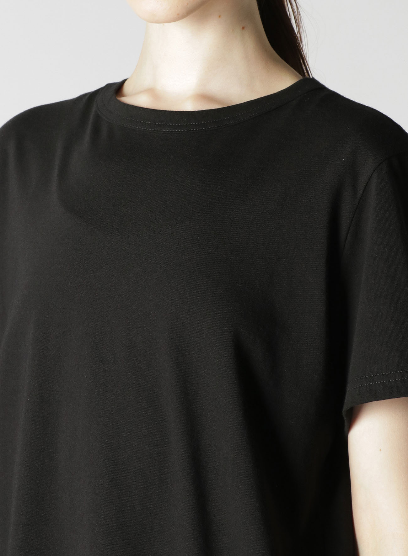 <200/2>+<007/1> T-SHIRT WITH BACK BUTTONS