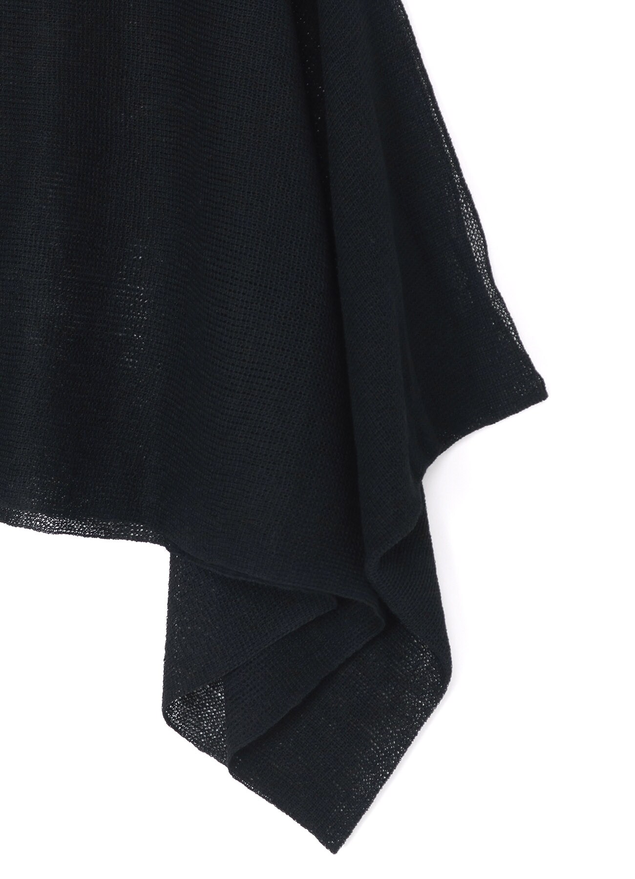 HALF MILANO SIDE CUT-OFF TURTLE NECK(S Black): Yohji Yamamoto｜THE