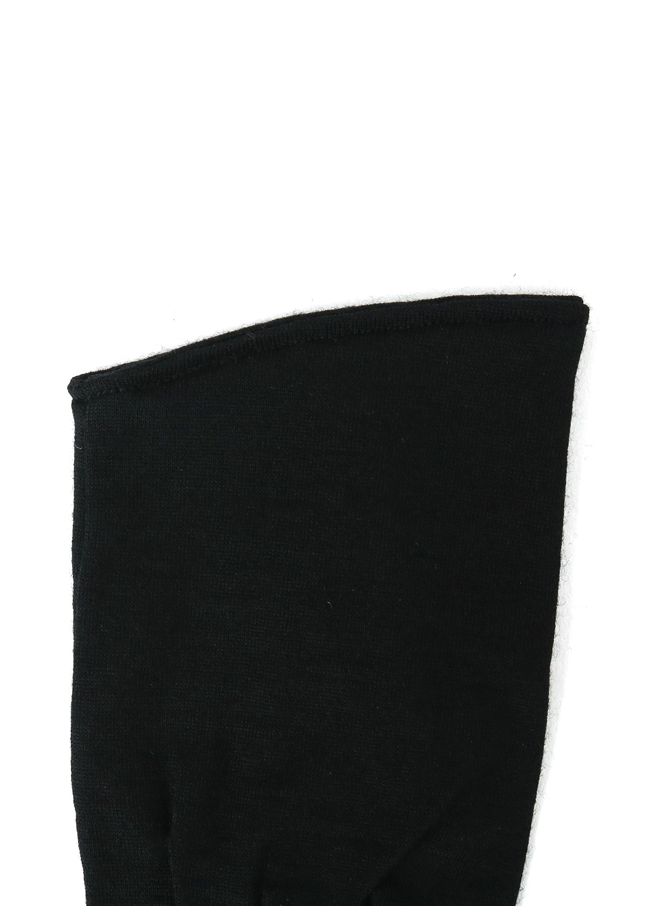 WOOL JERSEY CROPPED GLOVES